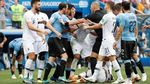 Deretan Adegan Ribut-ribut Uruguay vs Prancis akibat Diving Mbappe