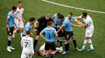Deretan Adegan Ribut-ribut Uruguay vs Prancis akibat Diving Mbappe
