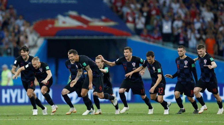 Kalahkan Rusia lewat Adu Penalti, Kroasia Maju ke Semifinal