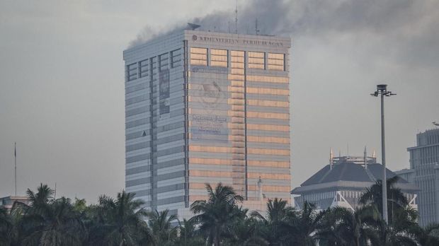 Sekjen Bantah Ada Pegawai Ditahan Usai kebakaran Kemenhub