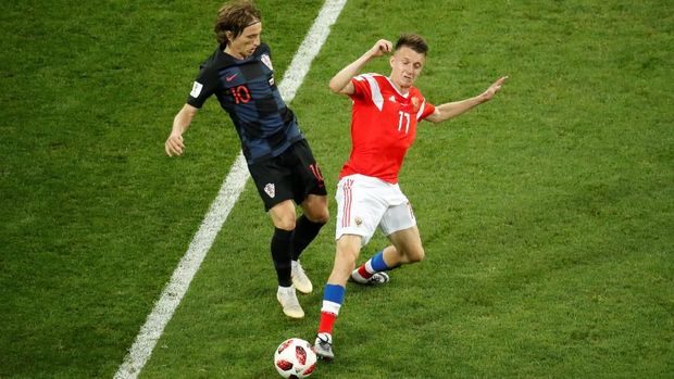 Pertahanan Kroasia yang juga sulit ditembus Rusia. (
