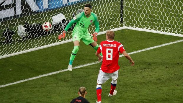 LIVE: Rusia vs Kroasia di Perempat Final Piala Dunia 2018