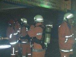 Kebakaran di Kemenhub, 1 Orang Dievakuasi