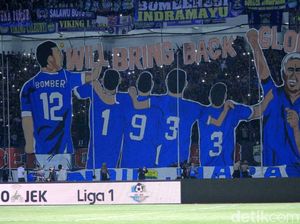 Persib versus Persija Besok, Viking Siapkan Koreografi Spesial