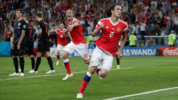 Mario Fernandes berhasil memaksa laga dilanjutkan lewat adu penalti. (