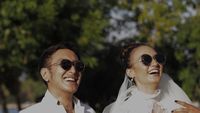 Foto: Cantiknya Nadine Chandrawinata, Menikah dengan Gaun Lungsuran Ibu