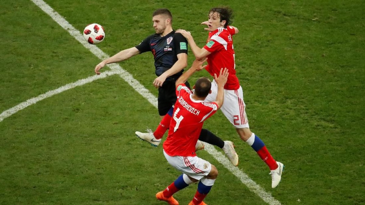 Catatan Menarik Usai Laga Rusia vs Kroasia. (Foto: Christian Hartmann/Reuters)