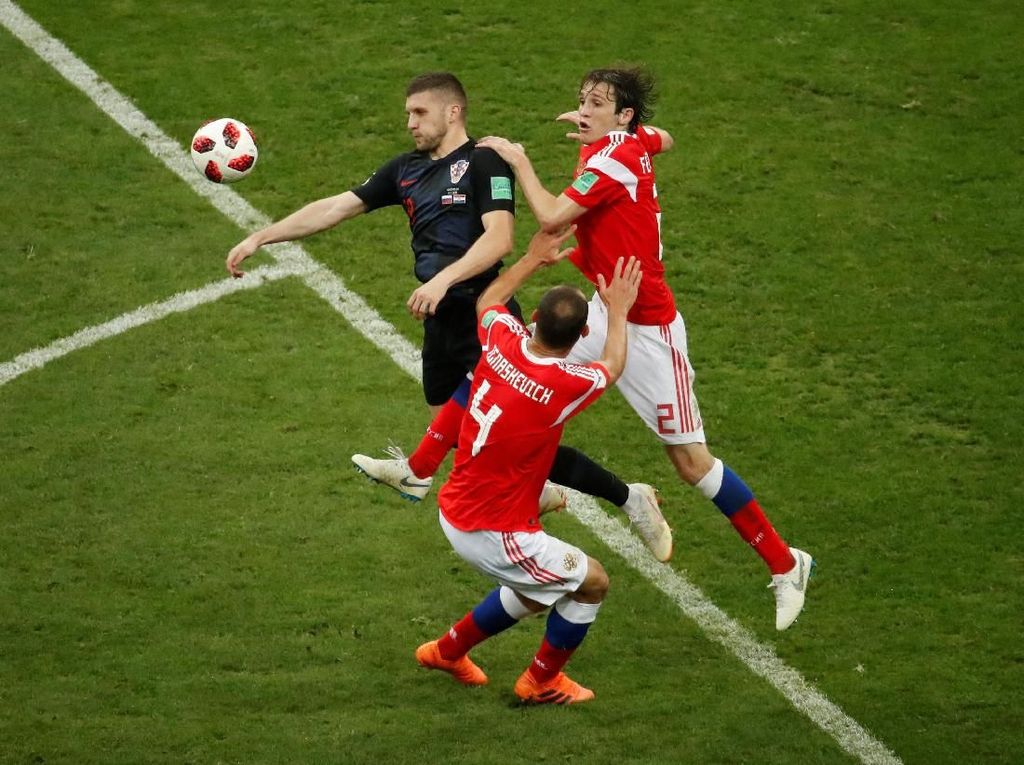 Catatan Menarik Usai Laga Rusia vs Kroasia