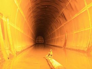 Keren! Potret Terowongan Minyak Sisa-sisa Bom Darwin