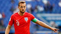 Top skorer Piala Dunia 2018, Harry Kane (Inggris), dapat satu tempat di lini depan dengan perolehan 47.139 suara (36,5%). Foto: Max Rossi/Reuters