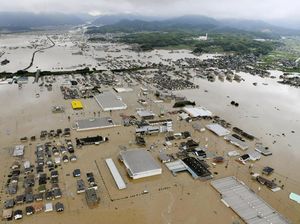 Foto: Banjir Jepang yang Tewaskan Puluhan Orang Foto: Banjir Jepang yang Tewaskan Puluhan Orang