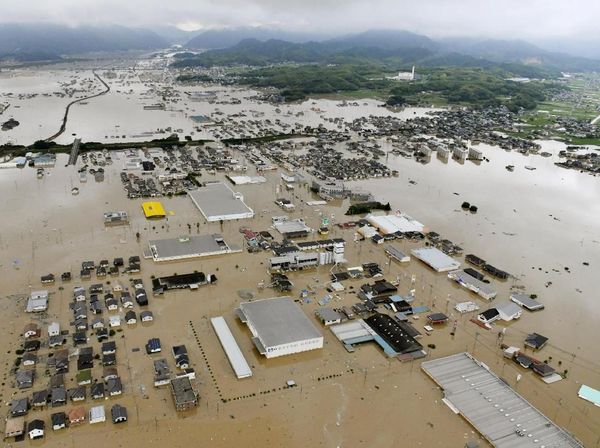 Foto: Banjir Jepang yang Tewaskan Puluhan Orang