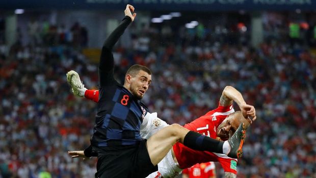 Mateo Kovacic membawa timnas Kroasia hingga ke final Piala Dunia 2018.