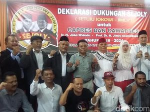 Relawan Sejoly Deklarasikan Jokowi-Jimly untuk Pilpres 2019