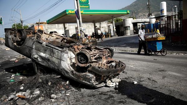 Aksi Protes Warga Haiti Imbas Kenaikan Harga BBM