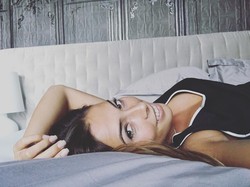 Alexandra Dulauroy, si tambatan hati bek Prancis Samuel Umtiti. (Foto: dok.Instagram)