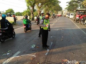 Senggolan Antar Motor di Pati, 1 Orang Tewas dan 2 Luka Parah