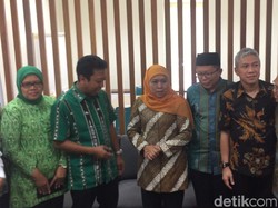 Menang Pilgub Jatim, Khofifah Temui Ketum PPP