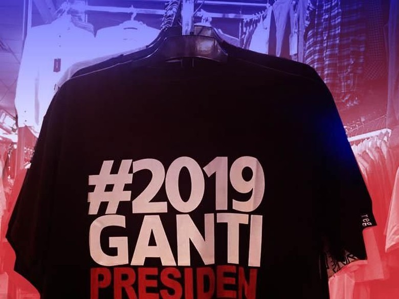 Tahun Berganti, Slogan 2019 Ganti Presiden Dimodifikasi