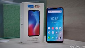 Unboxing Vivo V9 RAM 6 GB Berkelir Merah yang Menggoda