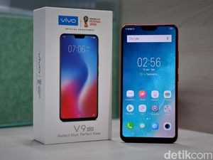 Unboxing Vivo V9 RAM 6 GB Berkelir Merah yang Menggoda
