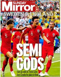 Reaksi Heboh Media Inggris Usai Harry Kane cs Lolos ke Semifinal