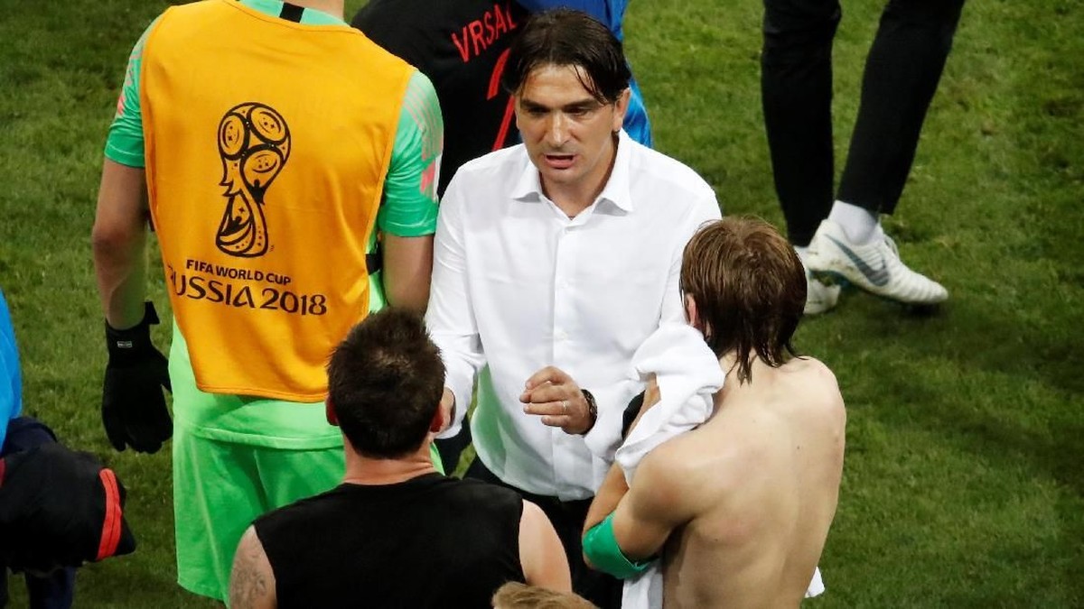 Zlatko Dalic mengantar Kroasia ke final Piala Dunia untuk pertama kalinya (Foto: Christian Hartmann/Reuters)