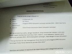 Kaharudin, Eks Ketua DPRD Lamongan Mundur dari Demokrat