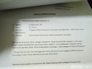Kaharudin, Eks Ketua DPRD Lamongan Mundur dari Demokrat Kaharudin, Eks Ketua DPRD Lamongan Mundur dari Demokrat
