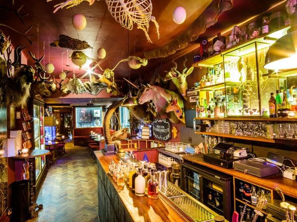 Bukan Hanya Ada Cocktail, Bar ini Juga Punya Koleksi Barang Antik