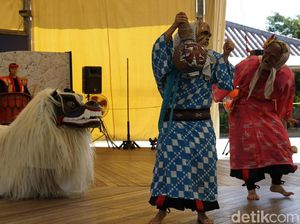 Ada Dagelan Mirip Ketoprak di Tari Tradisional Jepang Ini