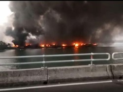 Video: Neraka yang Hanguskan 39 Kapal Ikan di Benoa