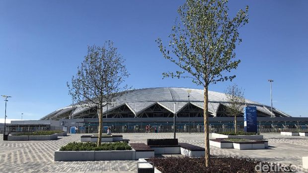 Cosmos Arena, 'Piring Terbang' Kebangaan Warga Samara