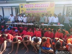 Amankan Wilayah Jelang Asian Games, 65 Bandit Jalanan Diamankan