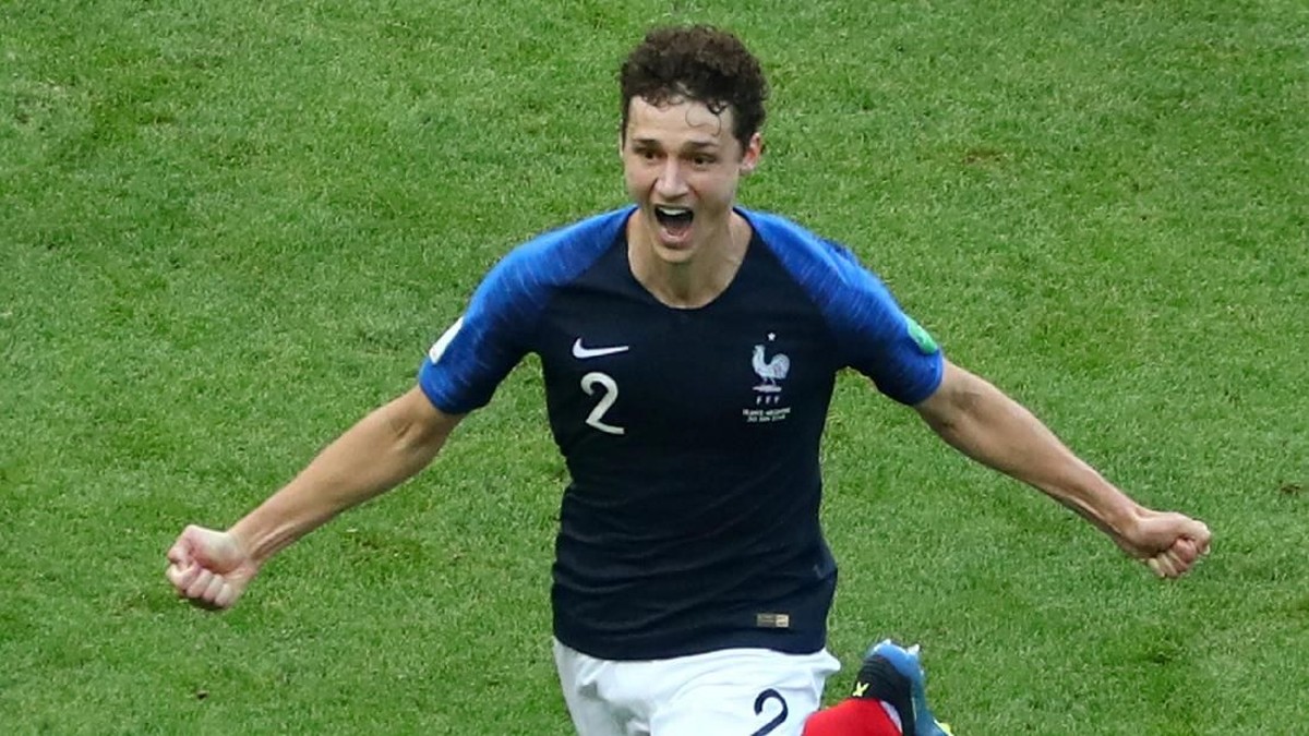 Benjamin Pavard, bintang muda timnas Prancis (Foto: Pilar Olivares/Reuters)
