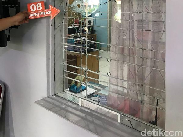 Penampakan LP Pekanbaru yang Diberondong Tembakan