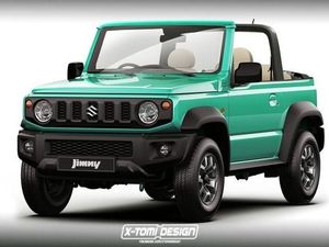 Begini Tampang Suzuki Jimny Terbaru Tanpa Atap