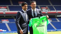 Gianluigi Buffon ingin membuktikan dirinya masih layak tampil di level tertinggi. Maka bergabung Paris Saint-Germain menjadi bukti dirinya belum letih bermain. REUTERS/Gonzalo Fuentes.