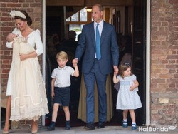 Kue Pernikahan William-Kate Disajikan Saat Pembaptisan Pangeran Louis