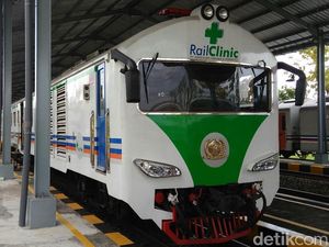 Ada di Purworejo, Cek Kesehatan Gratis di Dalam Gerbong Kereta