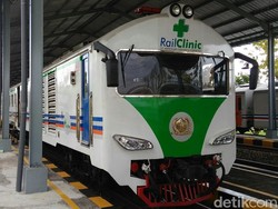 Ada di Purworejo, Cek Kesehatan Gratis di Dalam Gerbong Kereta