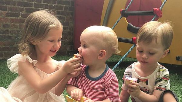 Lucunya Carmen, Rafa, dan Leo, Kakak-Adik Sepupu Hailey Baldwin