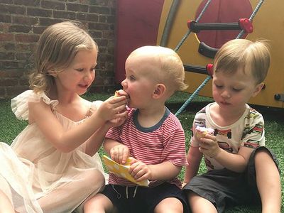 Lucunya Carmen, Rafa, dan Leo, Kakak-Adik Sepupu Hailey Baldwin