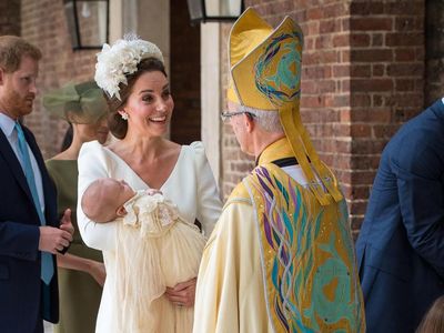 Senyum Kate Middleton saat Pembaptisan Pangeran Louis