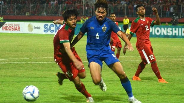 Timnas Indonesia U-19 kalah 1-2 dari Thailand U-19 pada laga terakhir Grup A Piala AFF U-19 2018. (