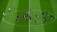 Belgia menggunakan formula berbeda saat menyingkirkan Brasil di perempatfinal Piala Dunia 2018. Prancis akan siap dengan perubahan strategi lawan. REUTERS/Dylan Martinez.