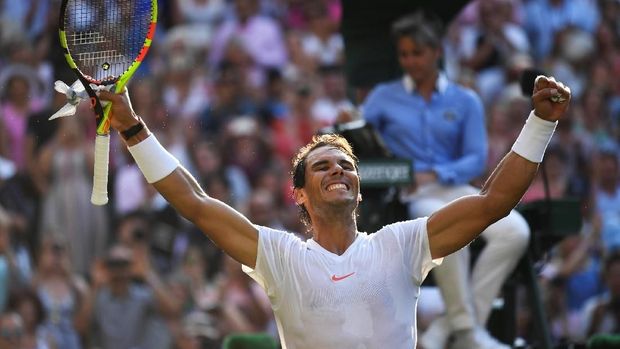 Hasil Wimbledon 2018, Federer dan Nadal ke Perempat Final