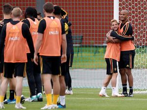 Sesi Latihan Belgia Intim Banget