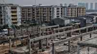 Penampakan Terkini Pembangunan Pasar Ikan Modern Muara Baru