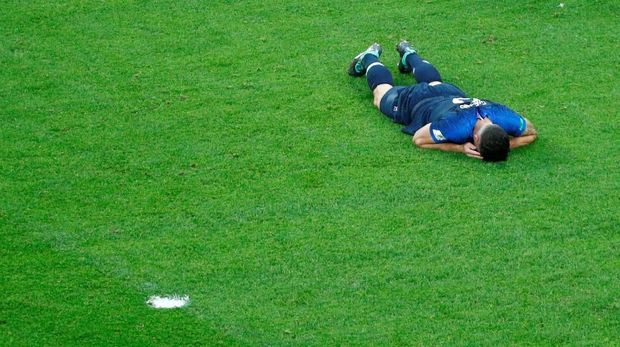 Olivier Giroud tetap dipercaya sebagai ujung tombak Prancis.